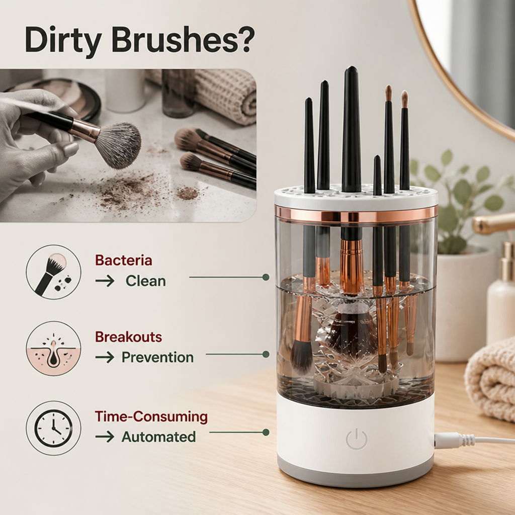 LumaPura™ — Instantly Sparkling Brushes for Flawless, Healthy Skin Every Time