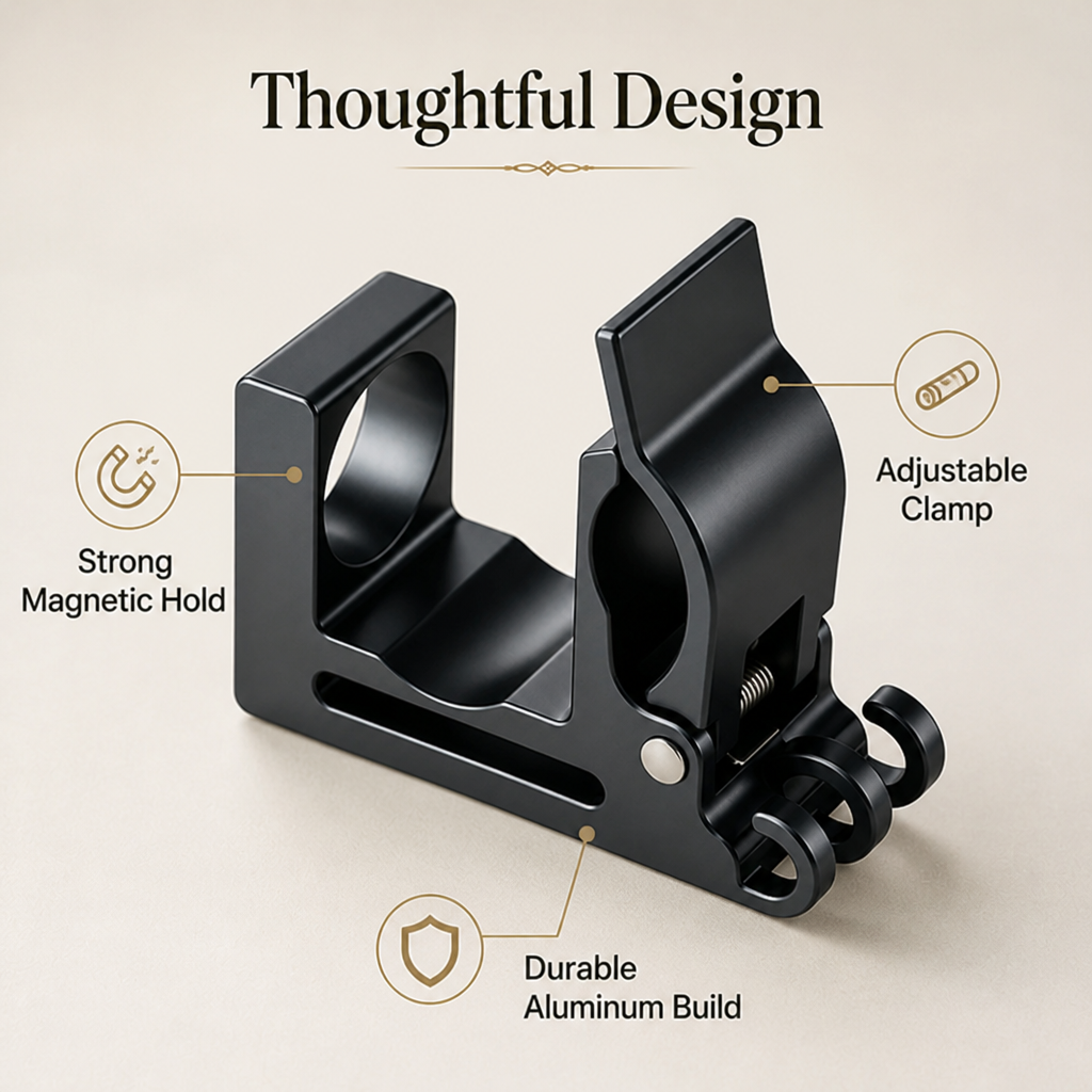 CaddyCinch™ — Keep Your Cigar Close and Your Hands Free for Every Swing
