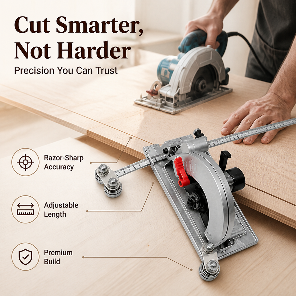 VeroCut™ Precision Guide — Master Flawless Cuts That Elevate Every Project