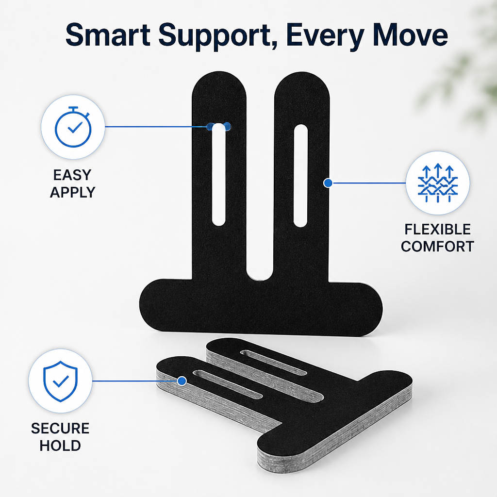 KneaSure™ Knee Stabilizer Strips — Move Freely Again with Instant, All-Day Knee Relief