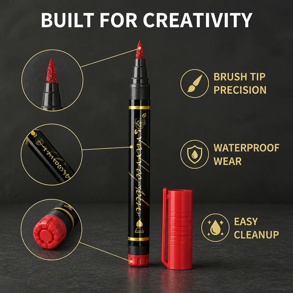 LumaInk™ — Glow Bold, Create Freely, Wash Away Worries