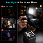 LumiSnap™ Mini Flash — Capture Stunning Shots Anytime, Anywhere with Perfect Light Control