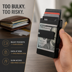 VeroClip™ Minimalist Wallet — Carry More, Stress Less, Look Sharper