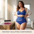VelaCurve™ Plus-Size High-Waist Sculpting Panties — Slip Into All-Day Confidence and Flawless Curves