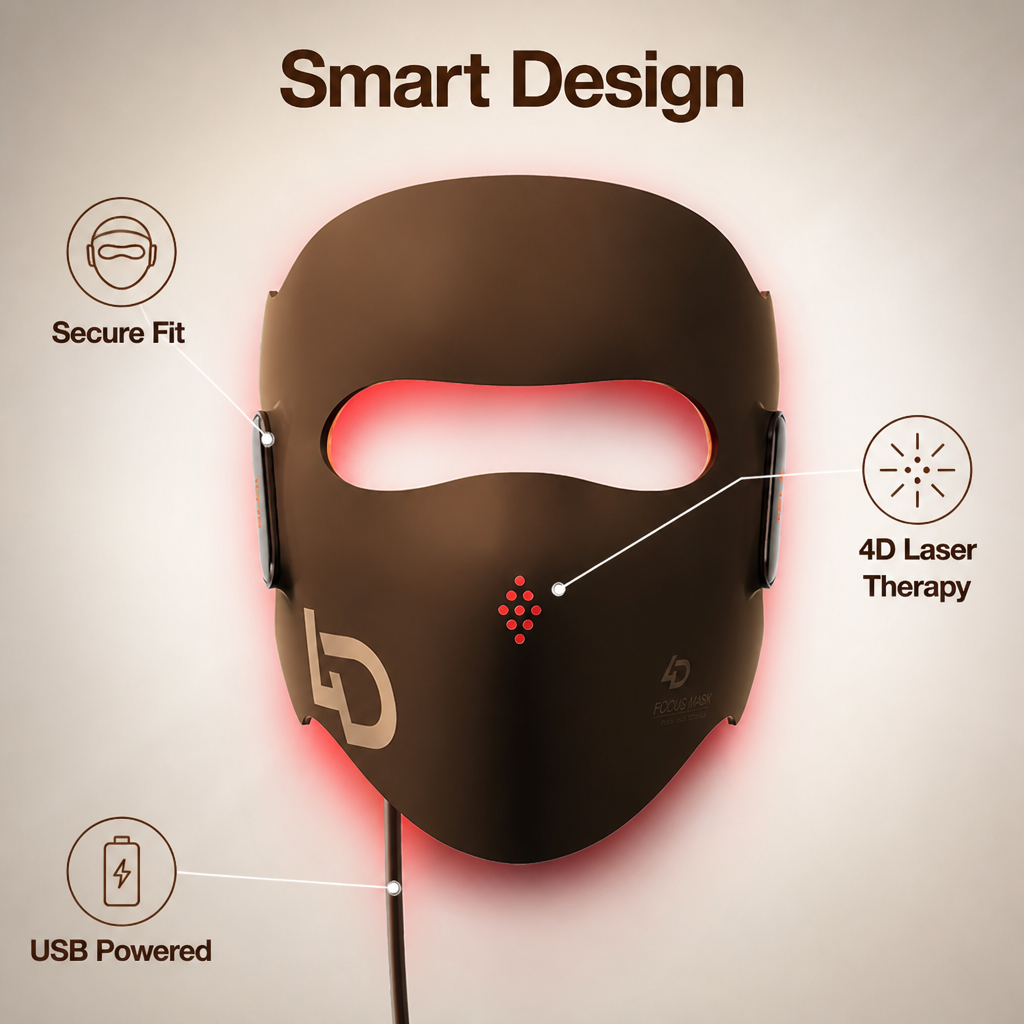 LumiPure™ 4D Laser Light Therapy Mask — Transform Dull, Aging Skin into Radiant, Youthful Glow You’ll Love to Show Off