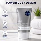 VeloDerm™ Hair Removal Cream — Zap Thick Hair Instantly for Baby-Soft, Irritation-Free Skin