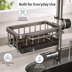 SinkEase™ — Turn Sink-Side Clutter into Calm, with Everything Within Reach