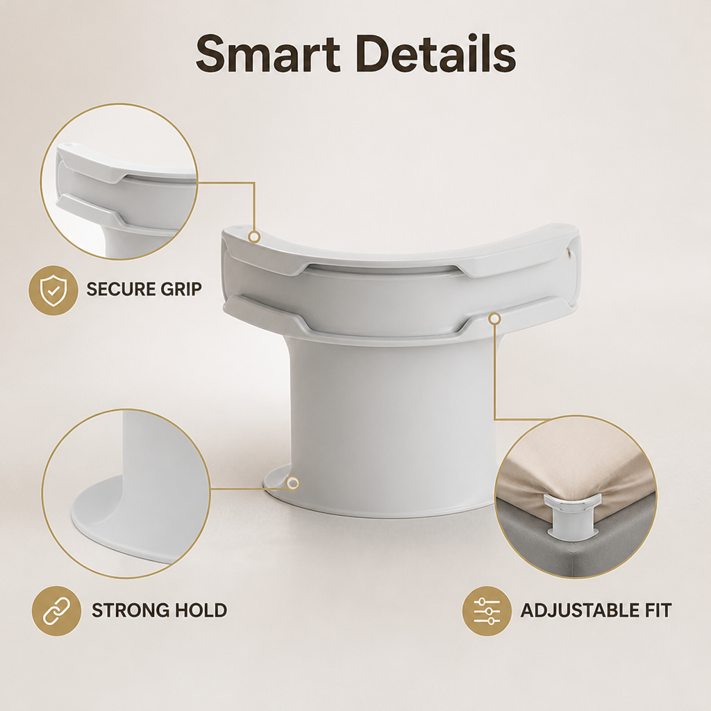TuckTidy™ — Wake Up to a Neat Bed Without the Morning Sheet Tuck-in