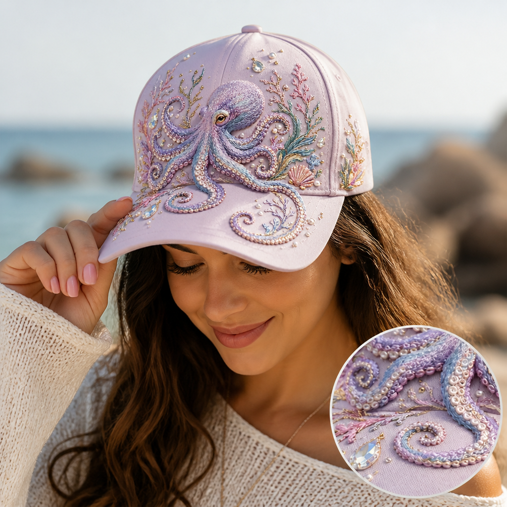 TideMorph™ Cap — Turn Heads with Stunning Ocean Art and All-Day Featherlight Comfort