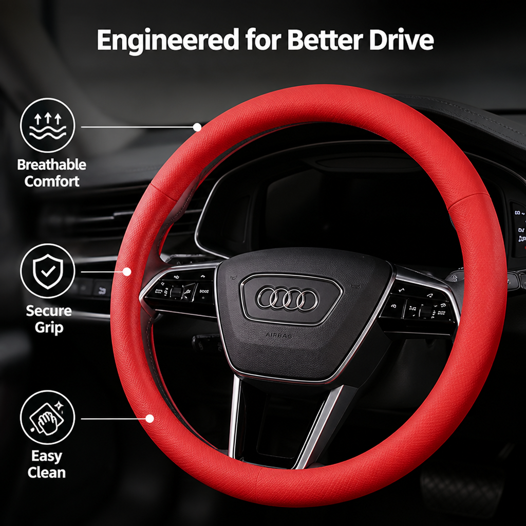GripEdge™ — Take Charge of Every Turn with Unshakable Control and Comfort