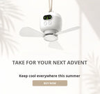 GlideAir™ — Instantly Refresh Any Space with Cool Breeze and Inviting Light