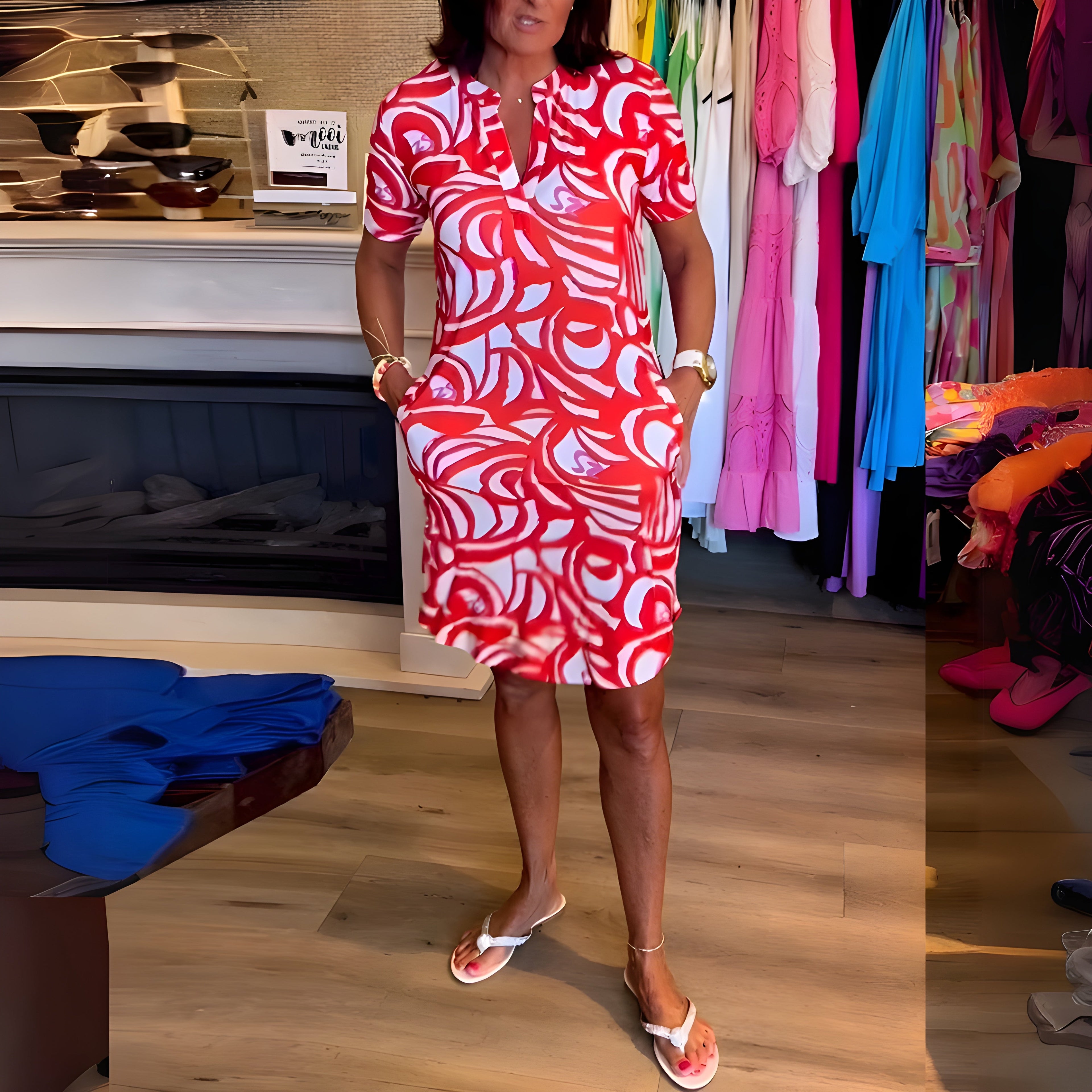 SilkoraDrift™ Dress — Feel Effortlessly Flawless and Free All Day Long