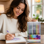 SparkAura™ Gel Pen Set — Ignite Your Creativity with Smooth, Dazzling Color That Lasts