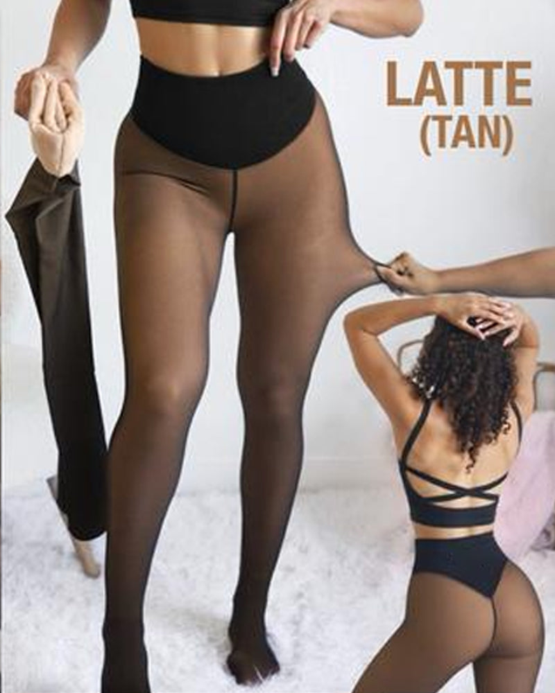VelaTherm™ Fleece Leggings — Unleash Cozy Confidence with Every Curve-Defining Warmth