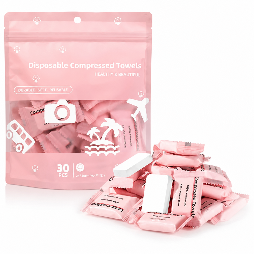 PureMist™ Compressed Cotton Towels — Unlock Instant Freshness and Soothing Comfort Anywhere You Go