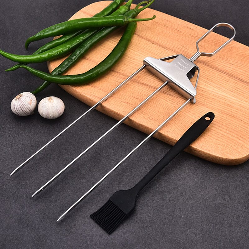 BlazeBite™ Grill Skewers — Unlock Juicy, Flavor-Packed Kabobs Without the Hassle