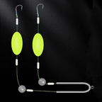HydroGlide™ Dual-Hook Rig — Hook More Fish Without the Snag Frustration