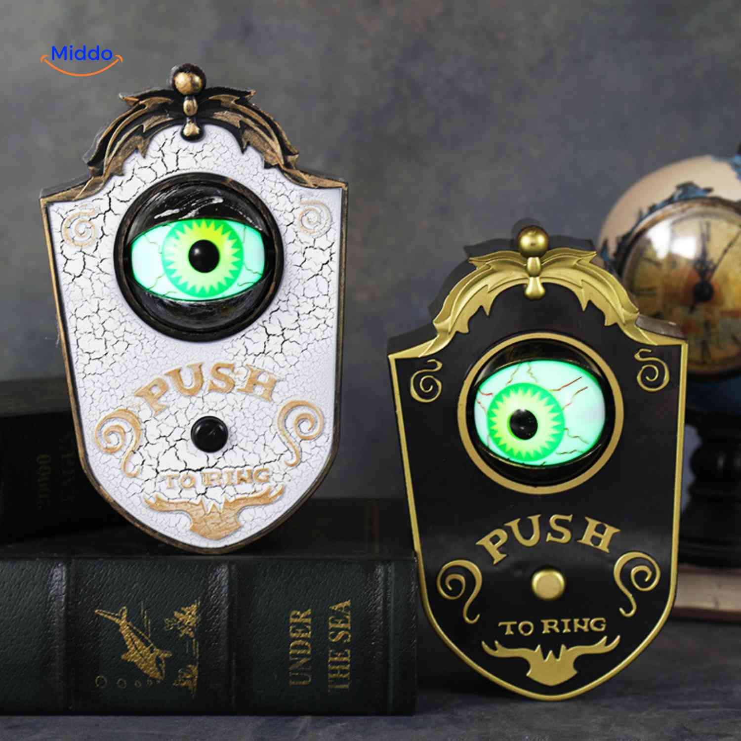 PhantomGaze™ Doorbell — Command Every Arrival with a Hypnotic, Spine-Chilling Welcome