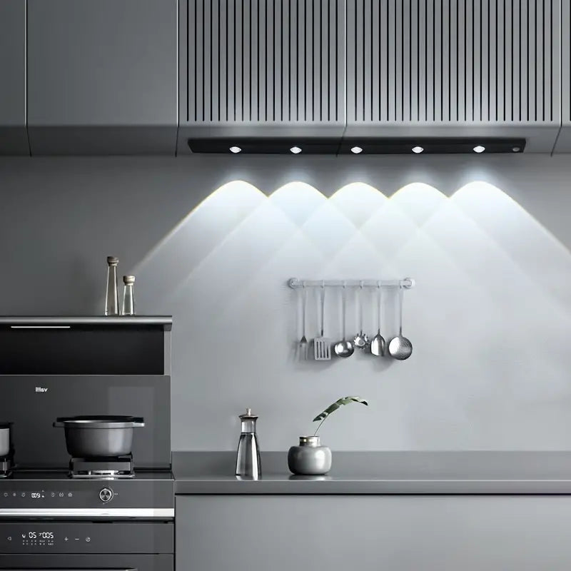 LED adhesive lamp with smart motion detector