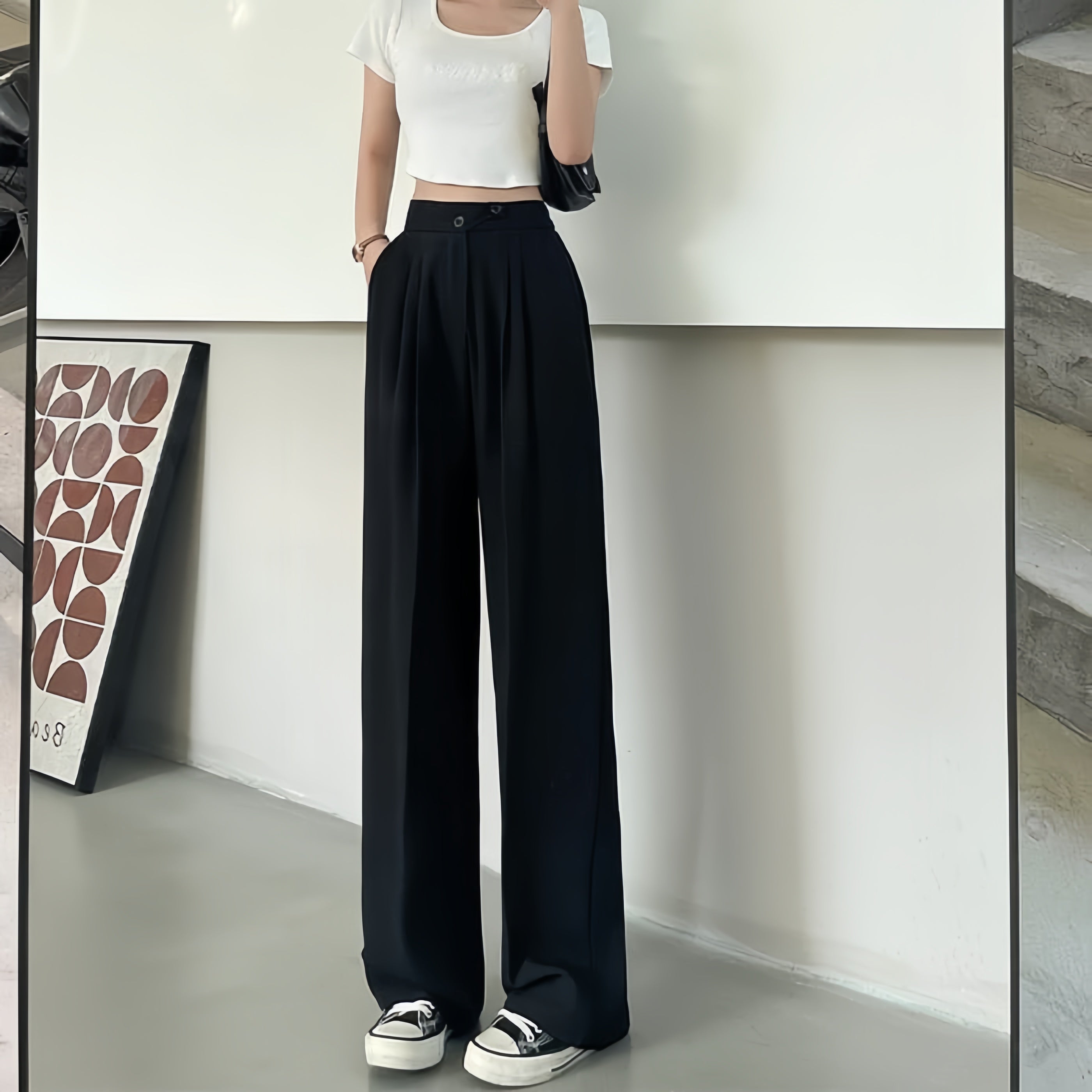 LuminaCurve™ Wide Leg Pants — Sculpt Your Silhouette with Weightless Comfort Every Step