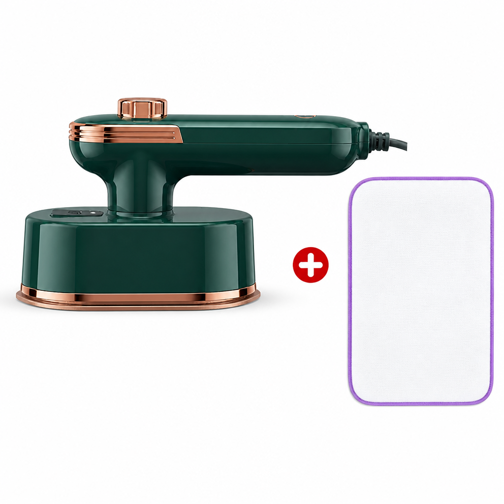 Creasio™ — Wrinkle-Free Clothes in Minutes With a Portable Mini Steam Iron