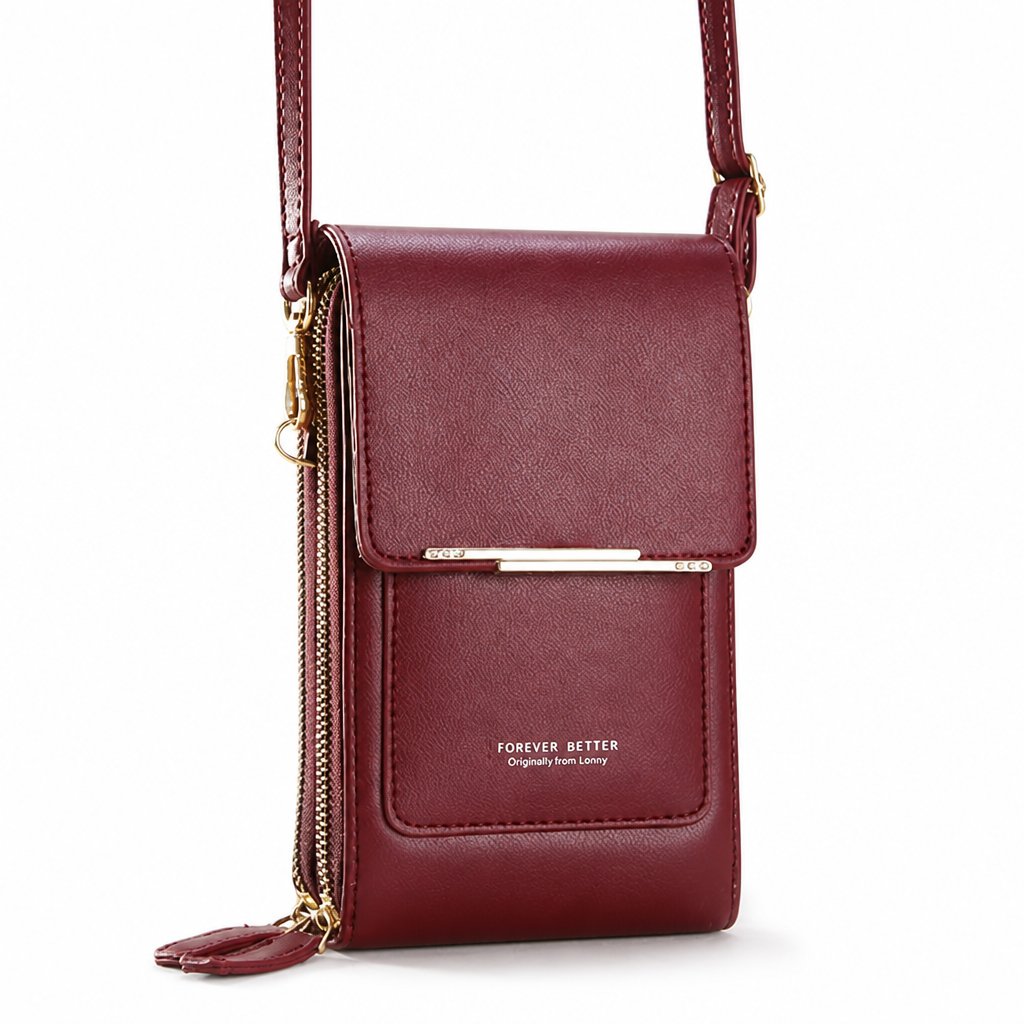Velevra™ Touchscreen Crossbody Wallet — Stay Effortlessly Connected and Secure Wherever Life Moves You