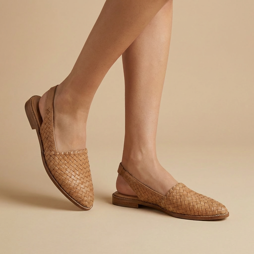 GlideAura™ Slingback Flats — Step Into All-Day Freshness and Unshakable Comfort