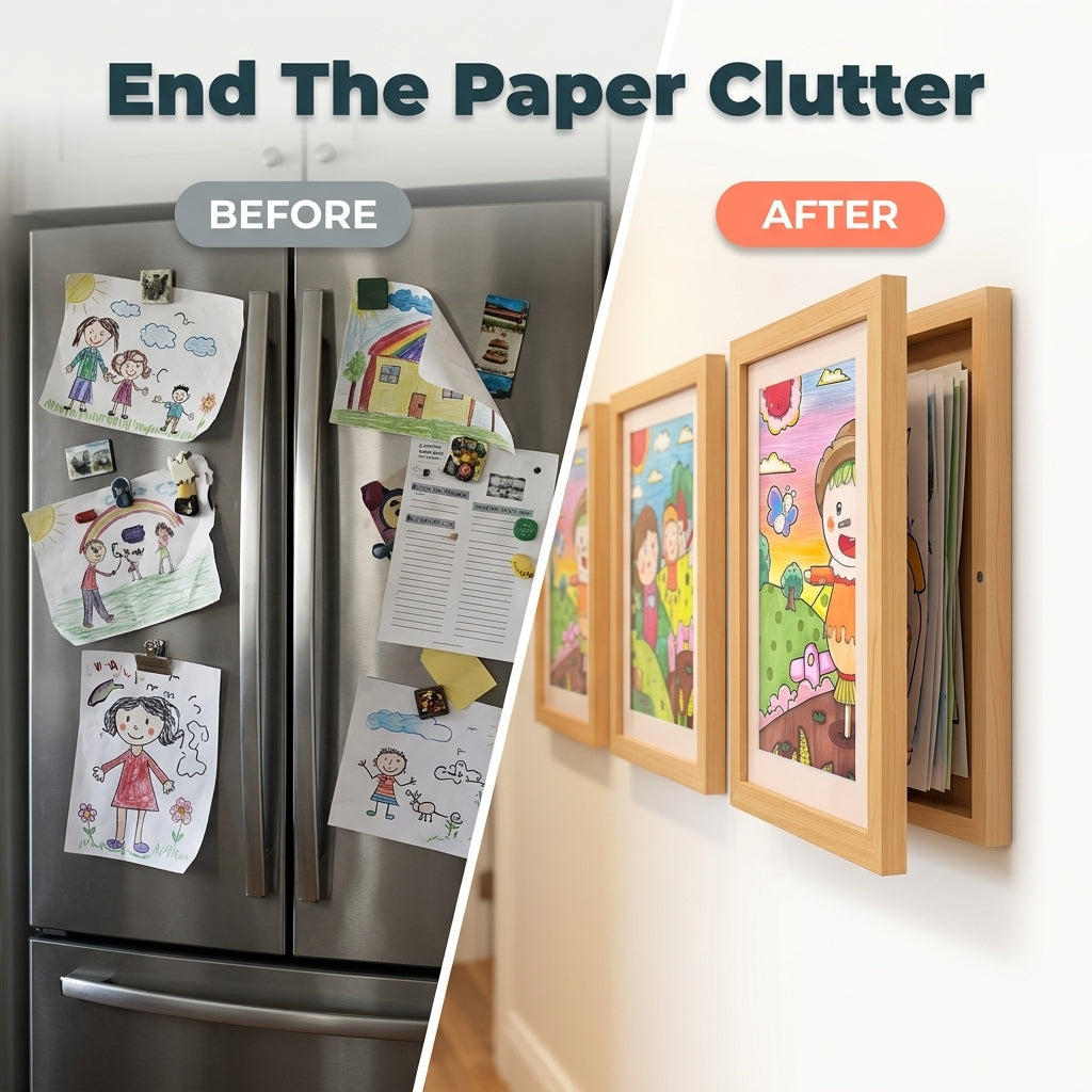 ArtNest™ — Turn Cluttered Drawings into Cherished Stories of Childhood Joy