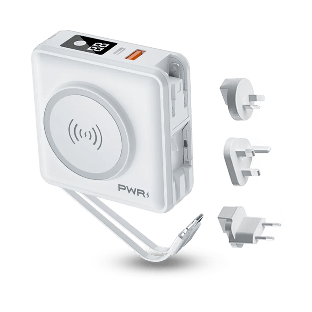 Voltair™ 5-in-1 Power Bank — Unleash All-Day Freedom with Instant, Tangle-Free Power