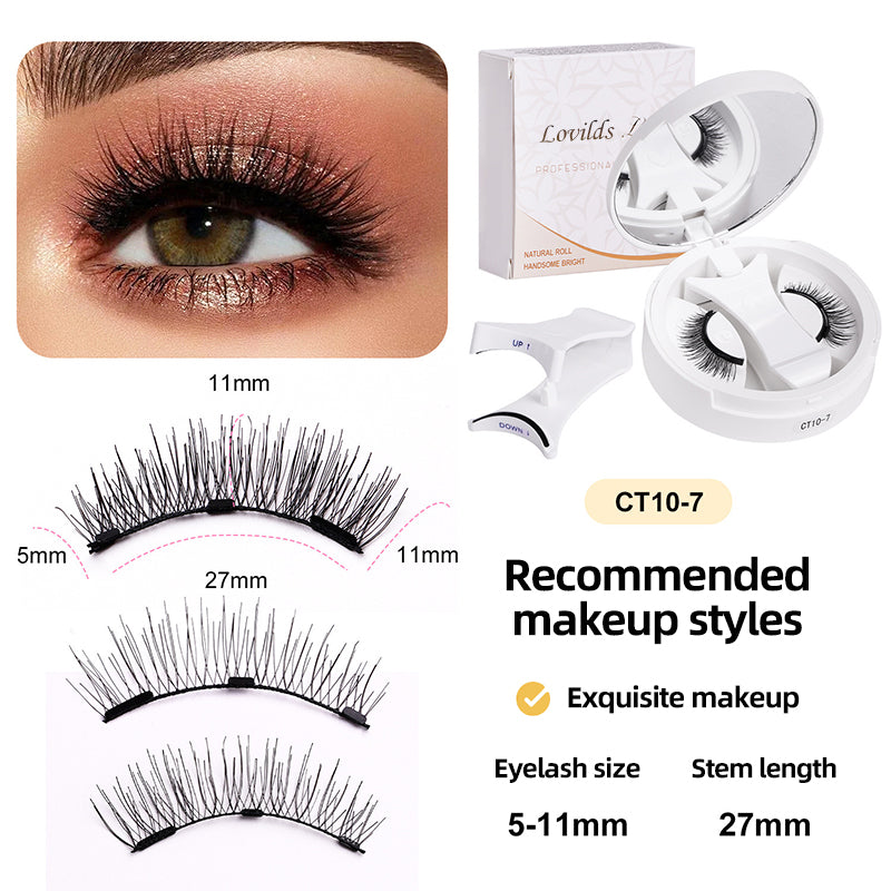 MagniLuxe™ Magnetic Lashes — Snap on Stunning, Feather-Light Glam That Lasts All Day