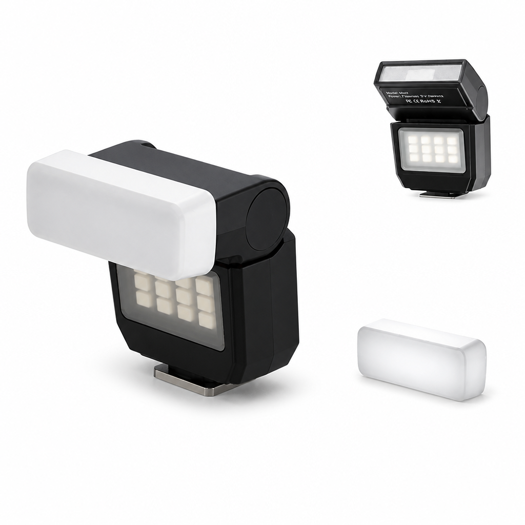 LumiSnap™ Mini Flash — Capture Stunning Shots Anytime, Anywhere with Perfect Light Control