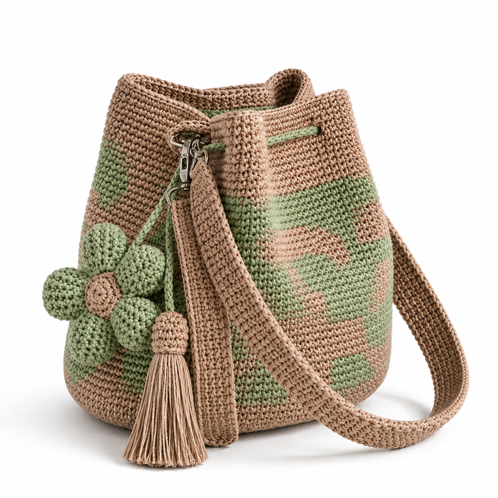 SilqueAura™ Bucket Bag — Handmade Elegance That Commands Attention Everywhere You Go