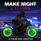 RadiGlow™ — Ignite Your Wheels with unstoppable Nighttime Glow and Tire Protection