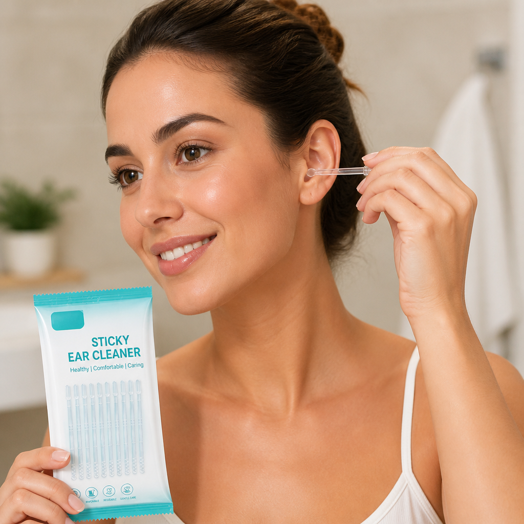 ClearAura™ Soft Grip Ear Sticks — Experience Soothing, No-Pain Earcare That Leaves You Feeling Fresh and Clear (24pcs)