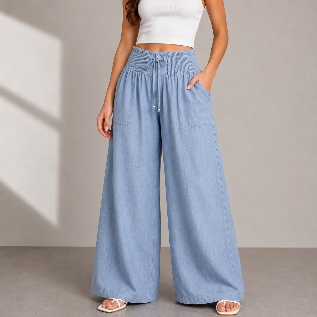 LumaEase™ Wide Leg Pants — Unlock All-Day Fresh Comfort and Effortless Style