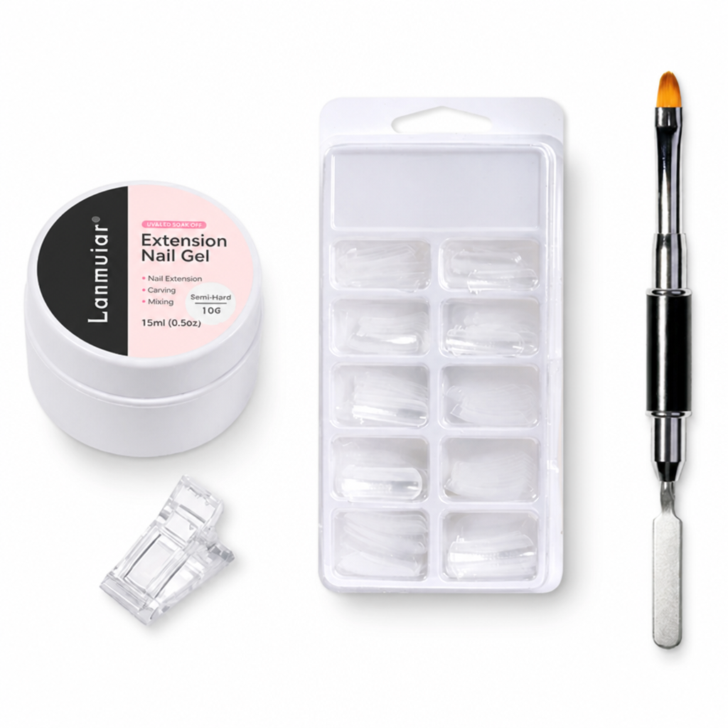 GlowSculpt™ Solid Builder Gel — Sculpt Salon-Worthy Nails with Less Mess and More Control
