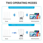AxioWave™ Dual Band WiFi Extender — Crush Dead Zones and Power Every Device with Lightning-Fast WiFi