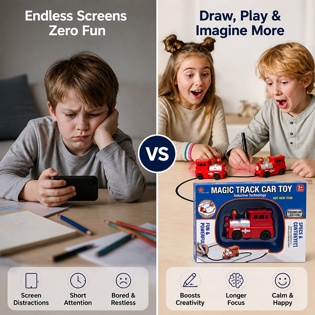 DrawGo™ — Ignite Your Child’s Creativity and Calm in Every Playful Ride