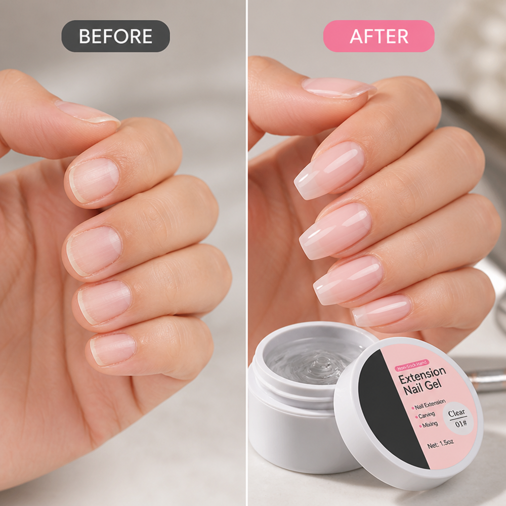 GlowSculpt™ Solid Builder Gel — Sculpt Salon-Worthy Nails with Less Mess and More Control