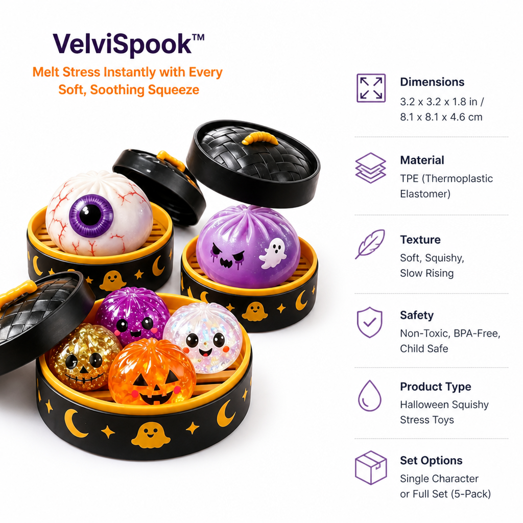 VelviSpook™ — Melt Stress Instantly with Every Soft, Soothing Squeeze