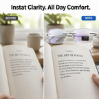 VeroSight™ Smart Zoom & Color-Shifting Reading Glasses — Instantly Refresh Your Eyes and See Every Detail with Effortless Clarity