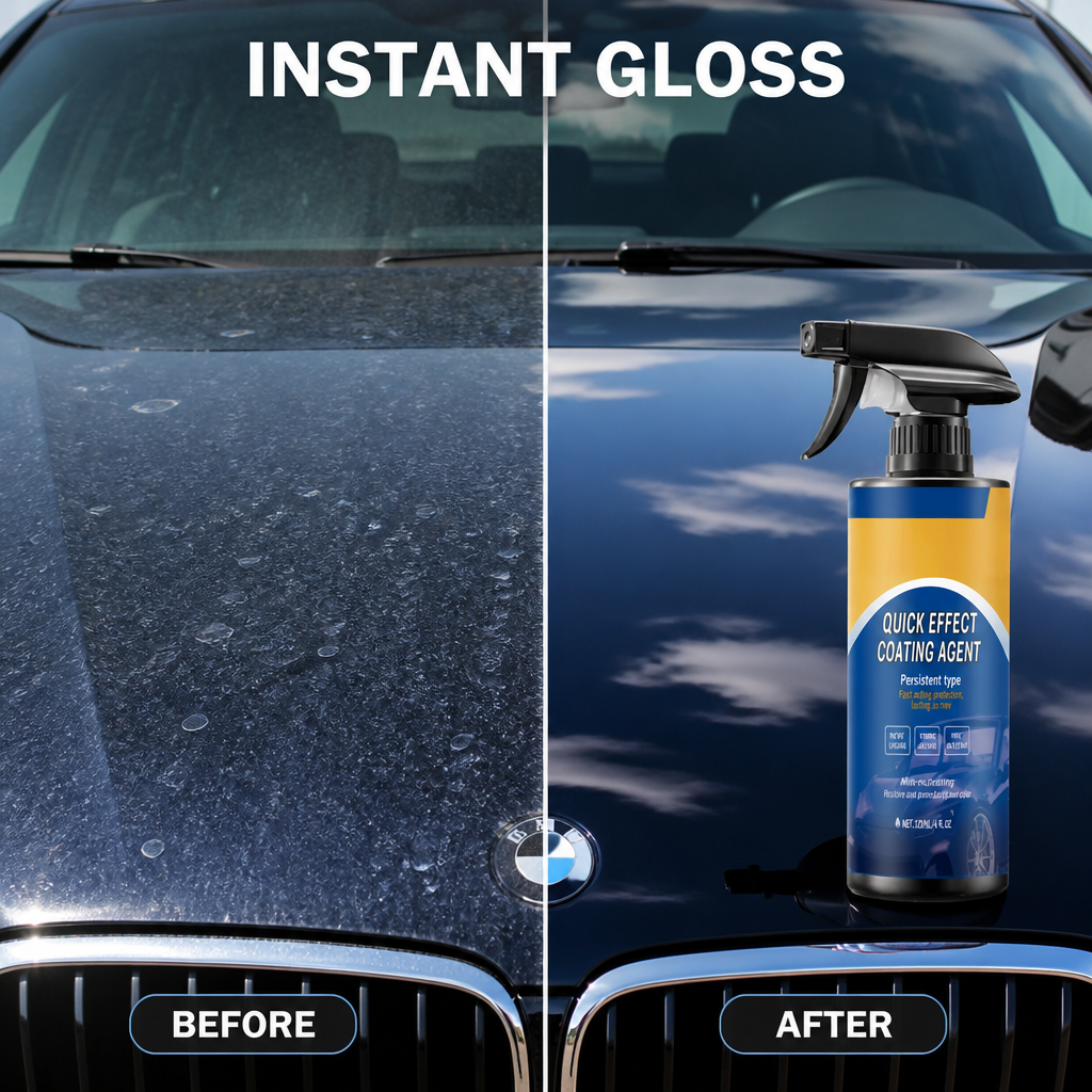 VantaShield™ — Instantly Revive Your Ride with a Mirror-Like, Waterless Glow