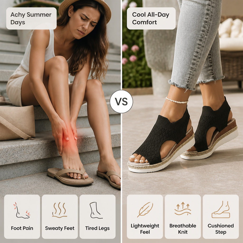 Zephyrella™ — Elevate Your Step with All-Day Cool Comfort and Effortless Style