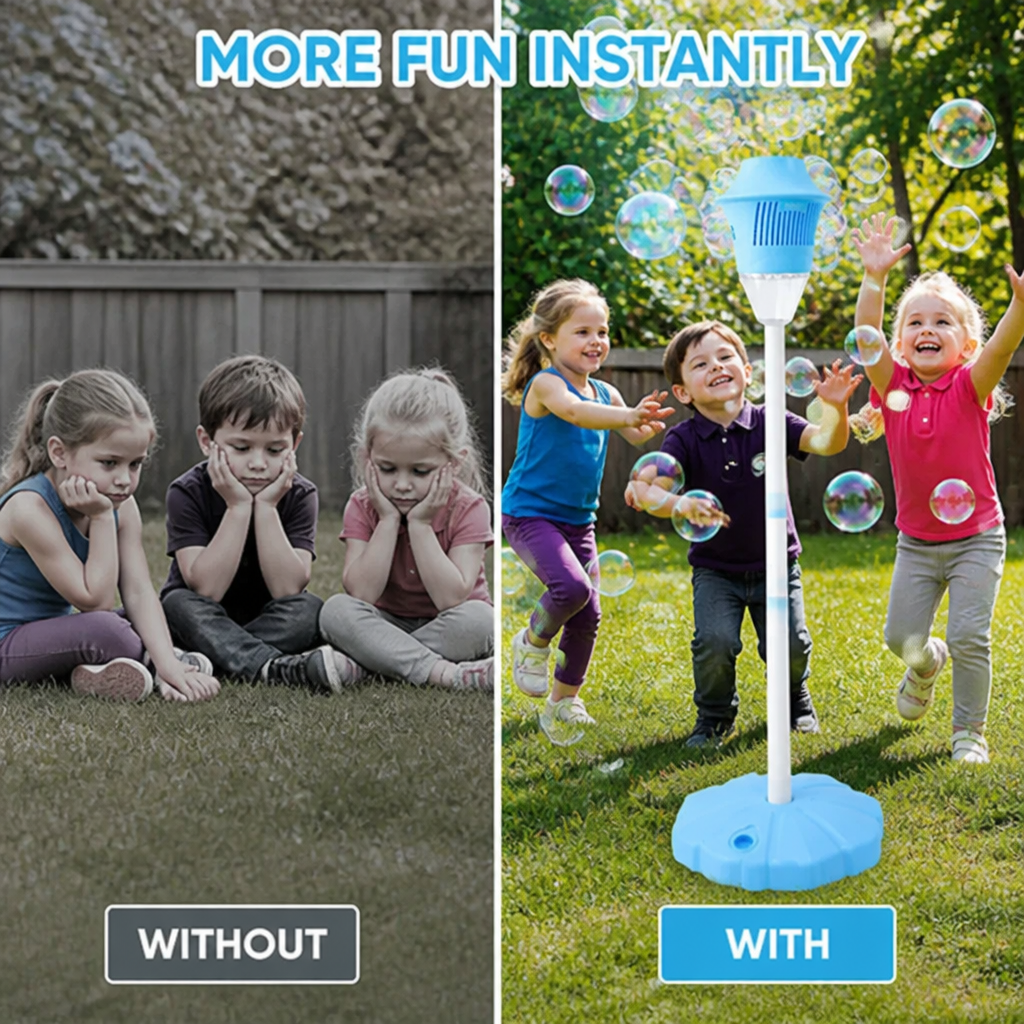 BubblisWave™ — Turn Every Space into an Instant Celebration of Light, Music & Endless Fun