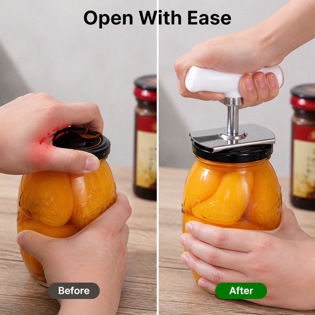 GripMaster™ — Conquer Every Stubborn Lid Without Breaking a Sweat