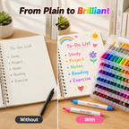 DazzleScript™ — Make Every Page Sparkle With Your Own Colorful Style