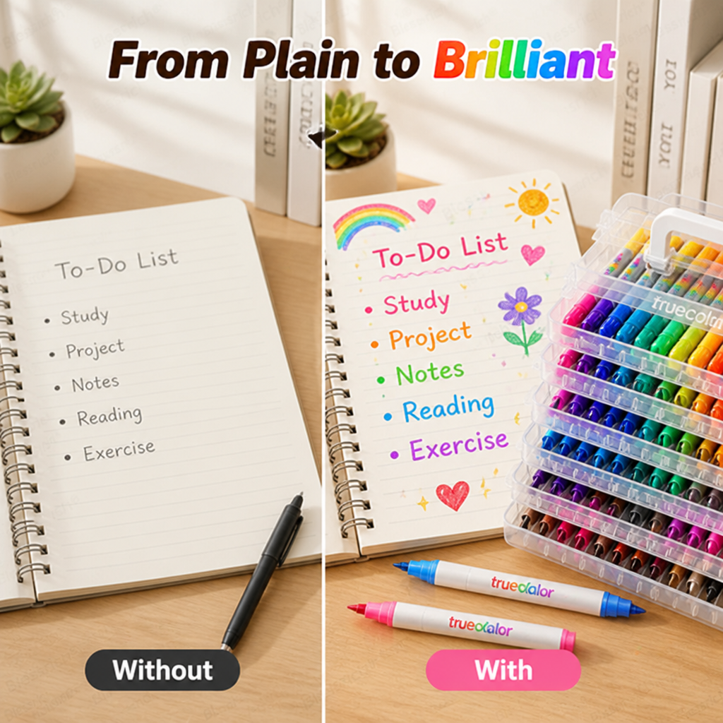 DazzleScript™ — Make Every Page Sparkle With Your Own Colorful Style