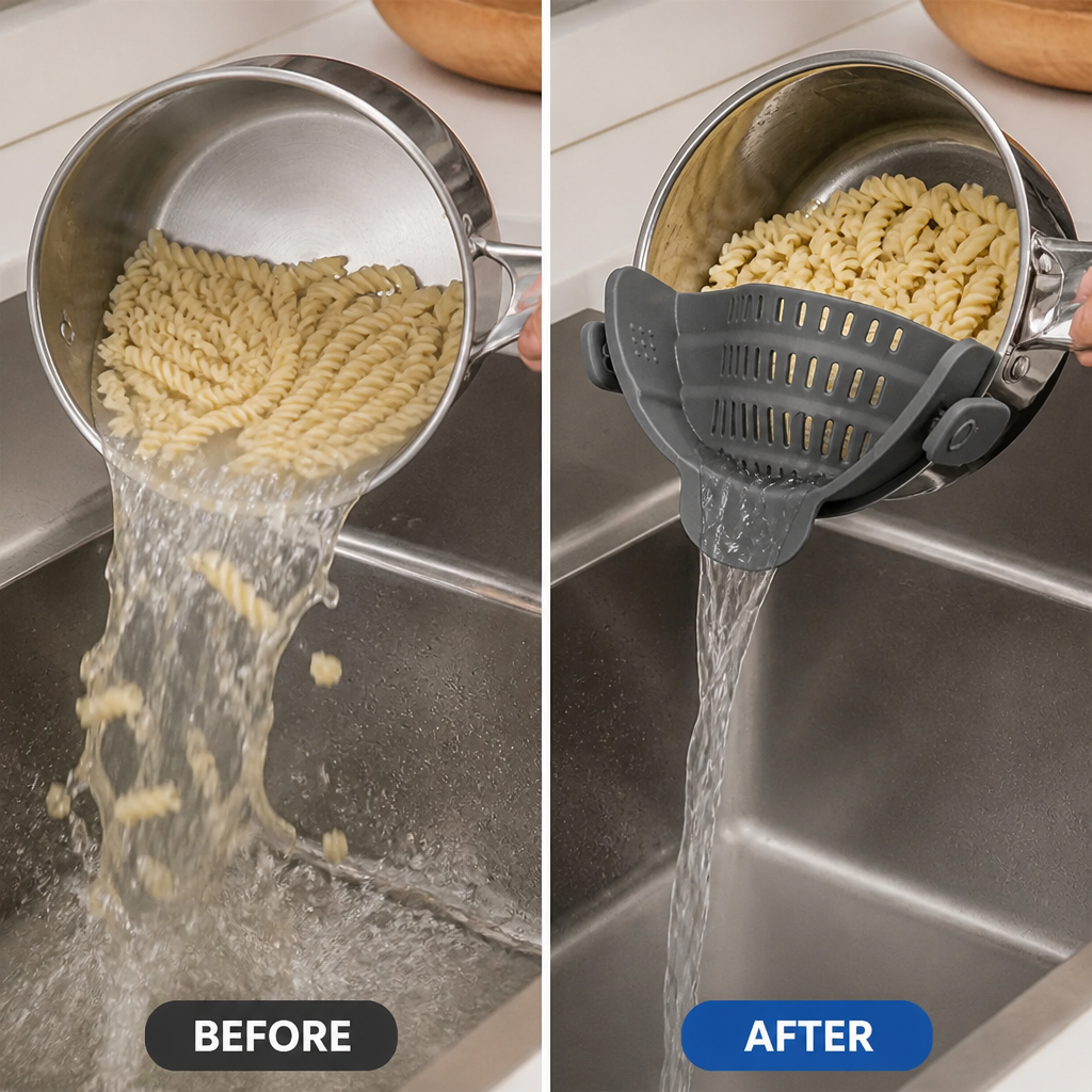 Drainly™ — Transform Your Kitchen Chaos Into Splash-Free Confidence