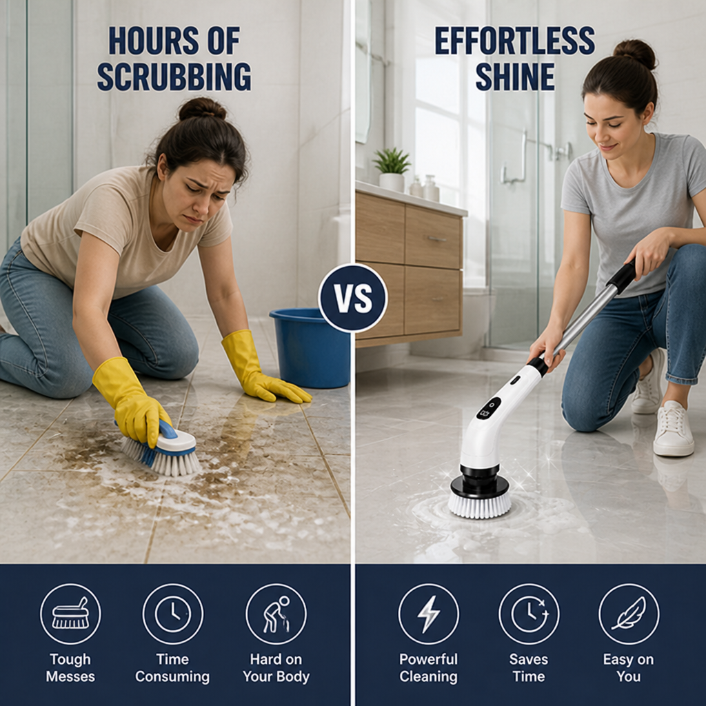 Scrubix™ — Conquer Stains Fast and Love Your Sparkling Home Again
