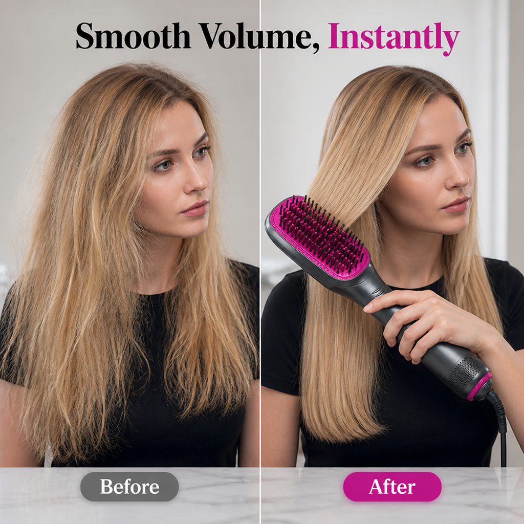 ViviaCurl™ Hot Air Styler — Unlock Salon-Worthy Volume and Shine in Minutes